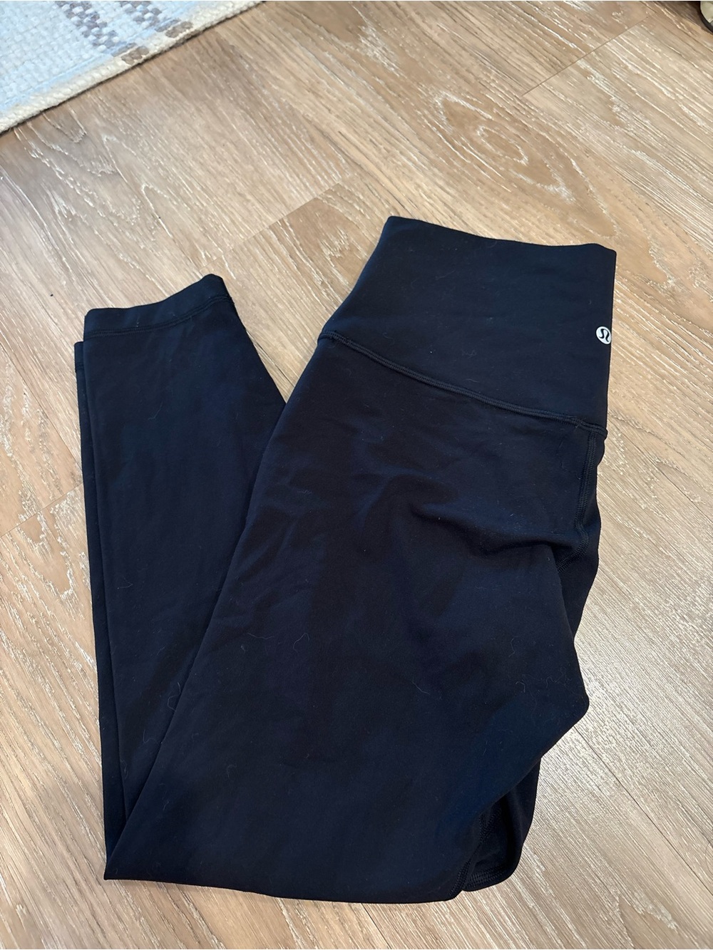 lululemon athletica Black High-Waist Leggings Square Tag